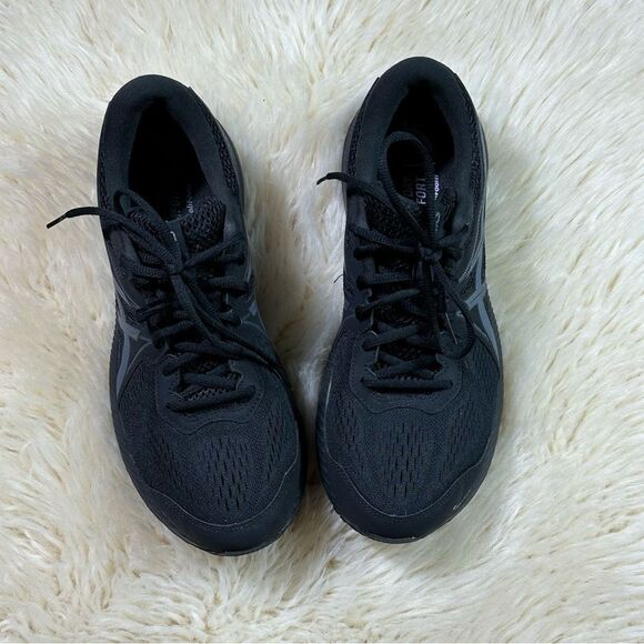 Asics Black and Gray Athletic Shoes Sleek Design - Picture 3 of 11